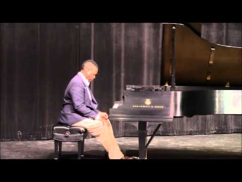 Christopher Dixon - James A. Hefner HBCU Piano Competition 2013 1st place winner
