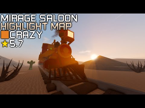 Roblox: Flood Escape 2 - Mirage Saloon [Highlight Map] (High Crazy)