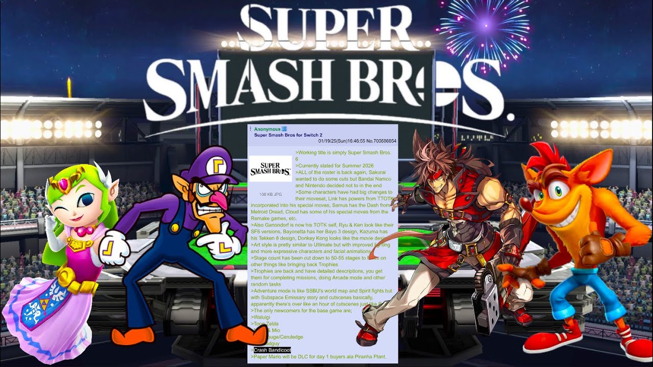 Super Smash Bros. 6 Leak: What We Know So Far | Galaxy.ai