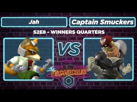 The Nightclub S2E8 - Captain Smuckers (Falcon) vs Jah (Fox) - Winners Quarters SSBM