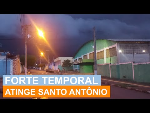 Forte Temporal Atinge Santo Antônio da Alegria
