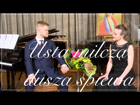A. Węgrzynowska, D. Stoklosa i M. Michalski wykonują „Usta milczą, dusza śpiewa“ F. Lehára