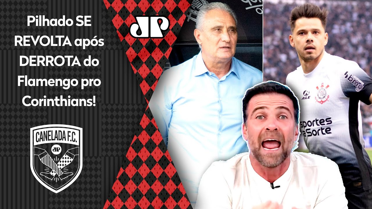PILHADO SURTOU! "CHEGAAAA! O Flamengo do Tite é UMA BO$%@! Foi MASSACRADO pelo Corinthians e..."