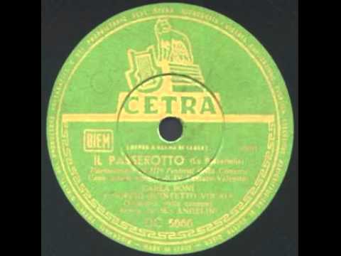 Carla Boni - Il Passerotto (Lu passariello) (1953)