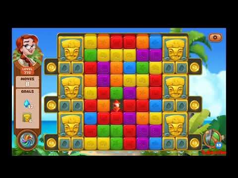 Lost Island Blast Adventure Level 775 NO BOOSTERS - A S GAMING