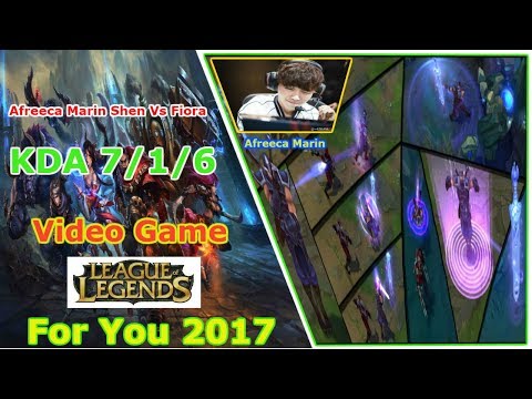 Afreeca Marin top shen vs fiora kda 7/1/6 - video game stream for you 2017