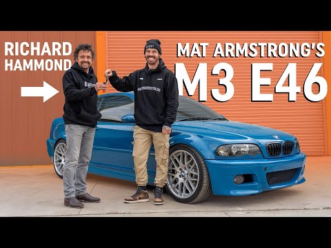 Richard Hammond brings an E46 BMW M3 to the Smallest Cog! Ft. @MatArmstrongbmx