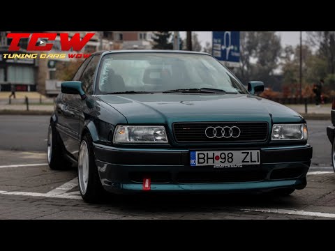 Audi 80 B3 Static on AZEV A Rims Tuning Project by Zoltan