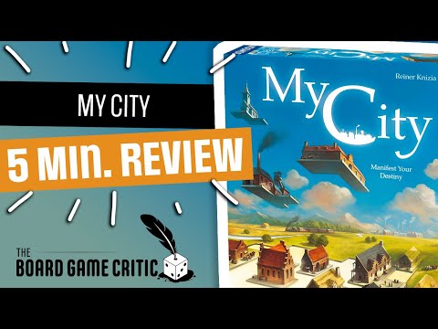 My City - Board Game Review and How to Play