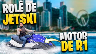 ANDEI DE JETSKI PELA ORLA DE BALNEÁRIO CAMBORIÚ - PROIBIDO
