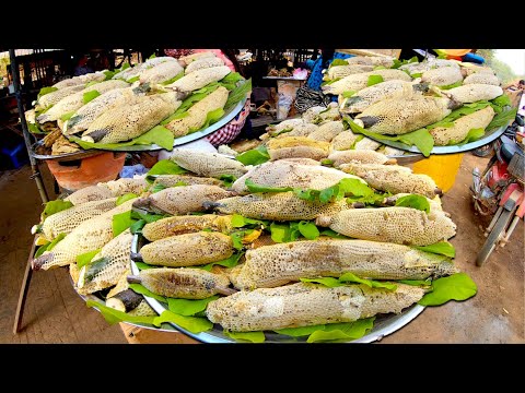 Oudong Hillside Market | Street Food Tour in Cambodia