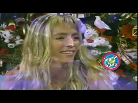 Cris Morena, Juan Palomino y Sergio Denis presentan "Quereme" en lo de Susana Gimenez. 1993