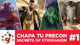 Chapa tu Precon - Secrets of Strixhaven #1 - Rootha vs Killian vs Dina vs Quintorius | EDH | MTG