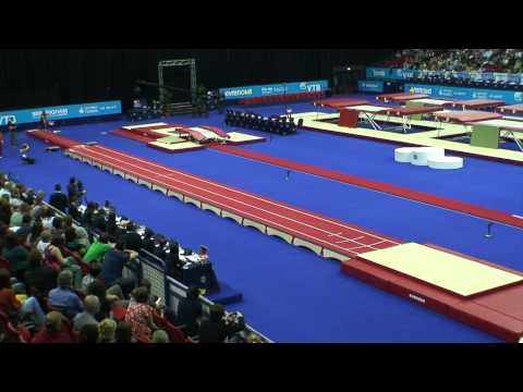 Tumbling mens team final WC 2011 Birmingham