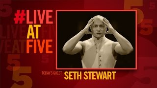 Broadway.com #LiveatFive with HAMILTON''s Seth Stewart video