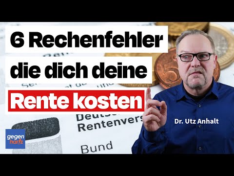 Rentenbescheid: Diese 6 Fehler kosten dich deine Rente