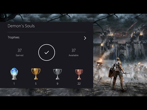Demon's Souls- Analise de troféus [GUIA DE PLATINA]