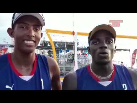 Cuba en Santa Marta 2022 Oro voleibol de playa