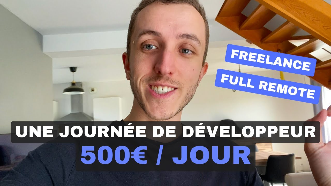 Une Journée d'un Développeur Web (Freelance + Full Remote)