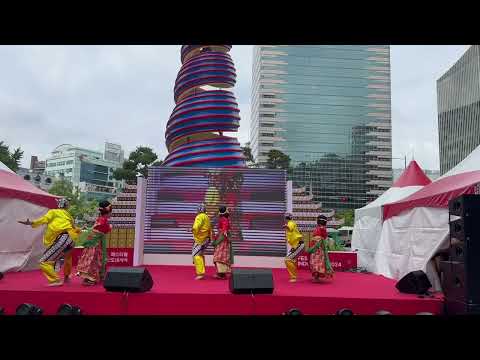 Jaipong Rendeng Bojong Dance Performance at Festival Indonesia in Seoul 23 June 2024