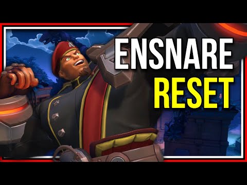 This Cooldown Reset Ensnare Build is AWESOME! - Paladins Buck Gameplay