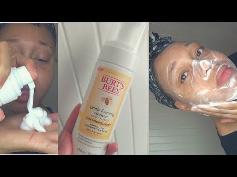 burt's bee gentle foaming cleanser