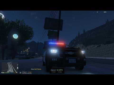 GTA V #LSPDFR STATE TROOPER POLICE LOS SANTOS HIGHWAY PATROL  TAHOE