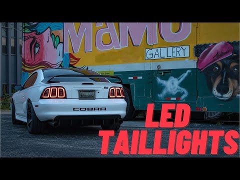 SN95 MUSTANG RAXIOM LED TAIL LIGHTS!!!