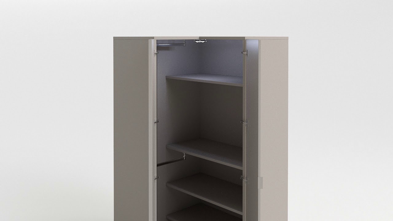 Simple Corner Wardrobe