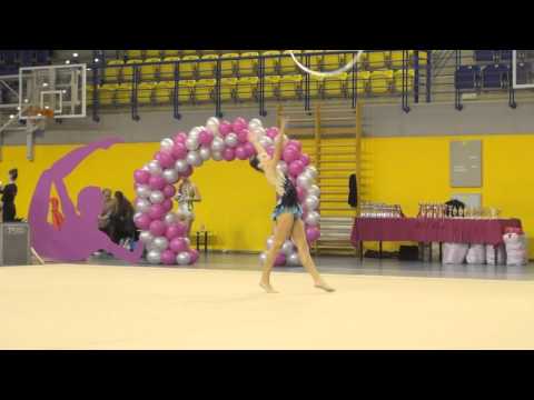 Elena Skalimi - Hoop - Gracia Cup Budapest 2016