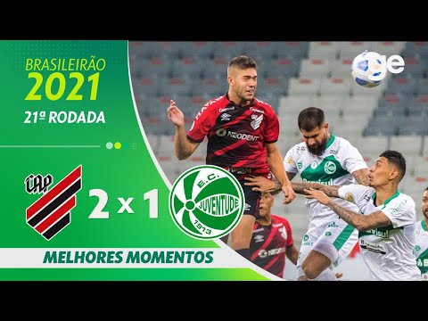 Gols e lances de Athletico Paranaense x Juventude-RS