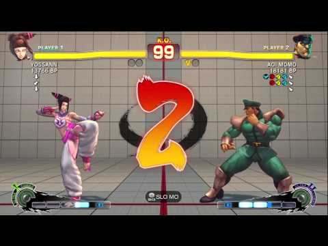 YOSSANN (Juri) vs AOI MOMO (Bison)