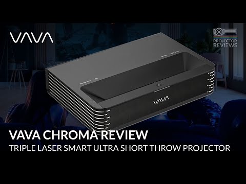 VAVA Chroma: Tri-Laser Ultra Short Throw Smart Projector Delivers Vivid Colors and Impressive Sound