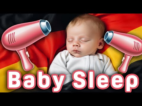 120min - Fön Geräusch (🇩🇪 Deutschland Edition) zum Einschlafen von Babys