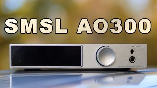 SMSL AO300 Desktop Speaker Amplifier - All Music Included