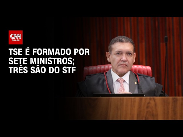 Dos sete ministros do TSE, três são do STF | CNN 360°
