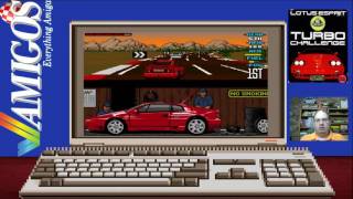 Amigos Plays Lotus Esprit Turbo Challenge (Amiga)