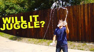 Open Water Bottles WILL IT JUGGLE?!