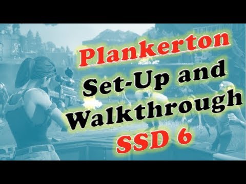 Fortnite Plankerton SSD 6 Set Up & Walkthrough Video