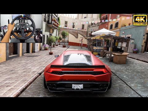Lamborghini Huracán LP 610-4  | Forza Horizon 5 | Logitech g29 gameplay
