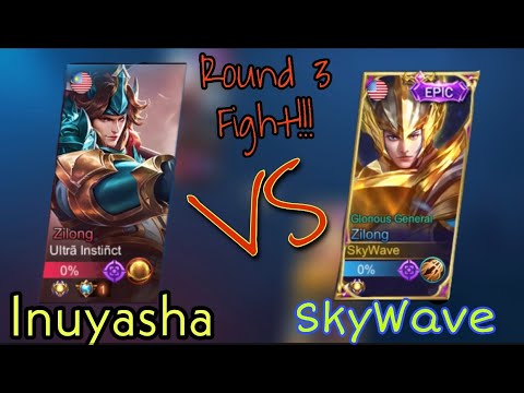 SkyWave "(Global 1)" Vs Inuyasha "(PHILIPPINES No. 1)" | Battle of the Zilong Round 3!!!