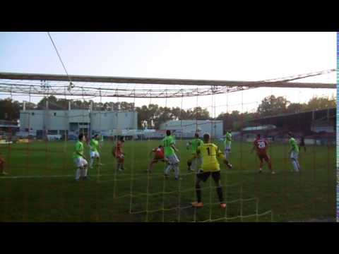 VfR Mannheim - FC Spöck / Das 4:0 durch