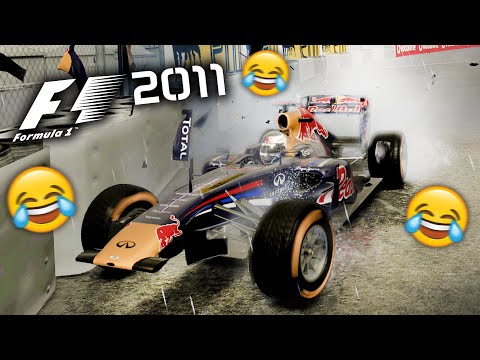Playing F1 2011 but it's 10 YEARS LATER