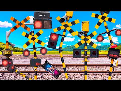 Way-Too-Friendly Railroad Crossing