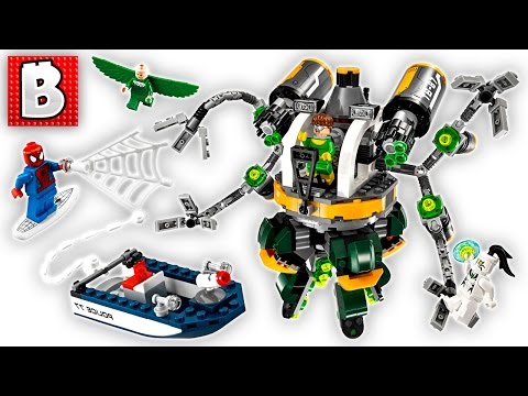 Lego Marvel Spider-Man Doc Ock's Tentacle Trap Set 76059 | Unbox Build Time Lapse Review