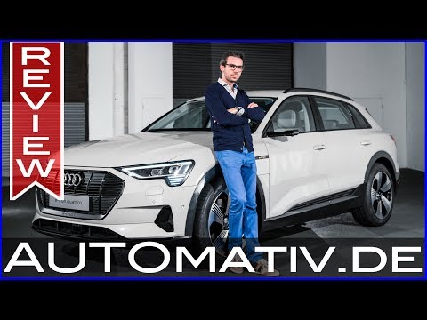 Audi e-tron (2019): Erste Sitzprobe im ersten vollelektrischen Audi-SUV - Review und Test