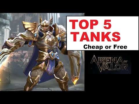 Top 5 tanks that are cheap or free - GARENA AOV