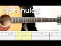 Jed Baruelo - Nahuhulog (Easy Guitar Tutorial Tabs)