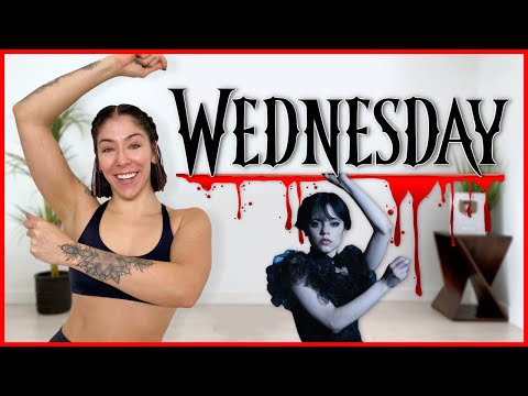 WEDNESDAY DANCE WORKOUT (Inspired By Wednesday Addam's Dance Scene)