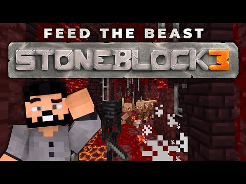 Stoneblock 3 | The Nether Dungeon!! | Ep. 13